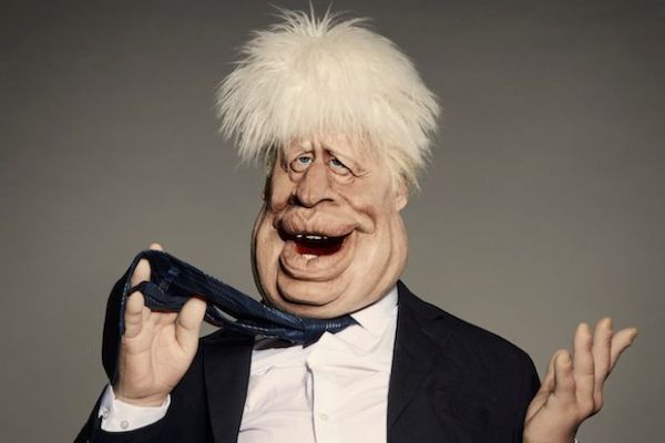 Boris Johnson Spitting Image