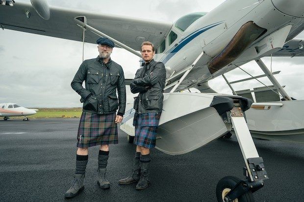 Sam Heughan und Graham McTavish kehren für die zweite Staffel von Men in Kilts zurück