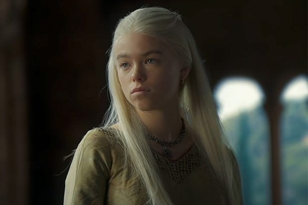 Milly Alcock als Prinzessin Rhaenyra Targaryen in House of the Dragon