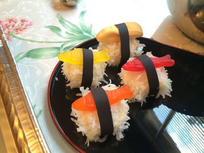 Süßigkeiten Sushi