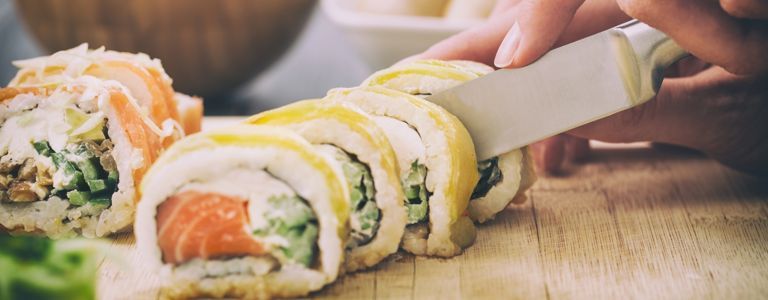 Wie man Sushi zu Hause macht