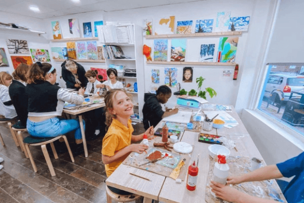 Kinderkunstworkshop beste Ostererlebnisgeschenke 2023 uk