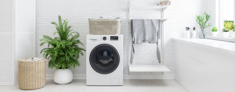 Attraktive Ideen für die Dekoration von Waschküchen