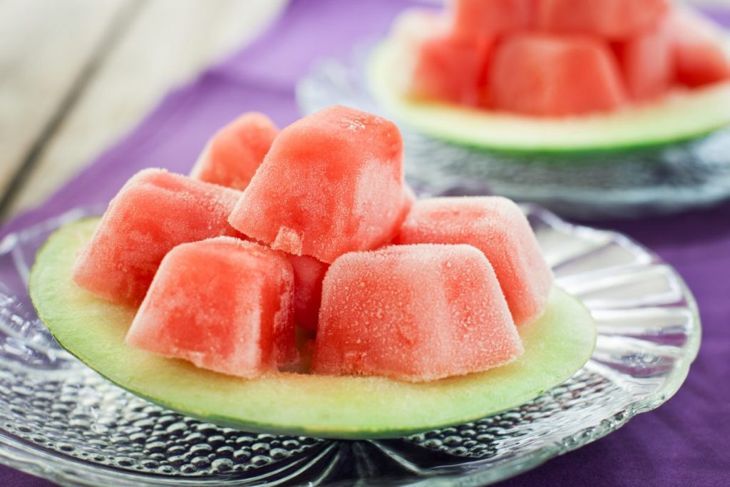 Gefrorene Wassermelone