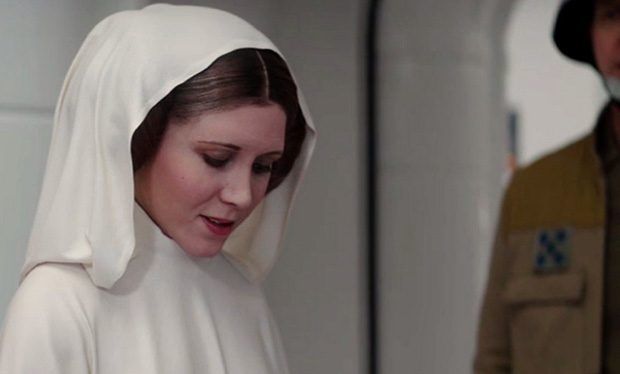 Prinzessin Leia von Rogue One verrät, wie es sich anfühlte, Carrie Fisher zu spielen: Du könntest sie nie ersetzen