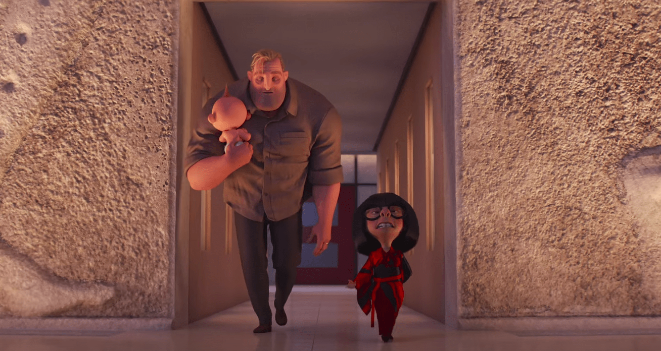 Der Regisseur von Incredibles 2 neckt den Kurzfilm von Edna, die Jack-Jack babysittet