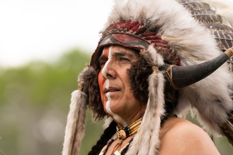 Julian Black Antelope spielt War Chief Kehetu