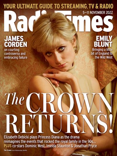 Radio Times-Cover mit Elizabeth Debicki für The Crown