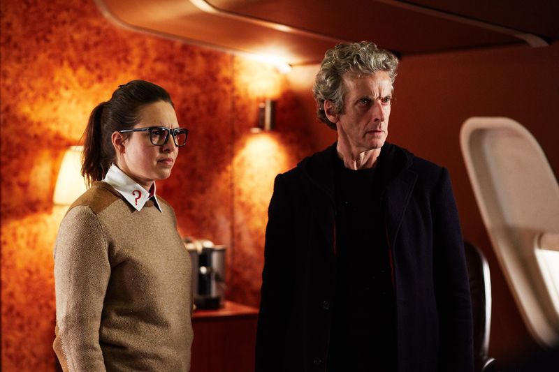 Ingrid Oliver und Peter Capaldi in Doctor Who: Die Zygon-Invasion