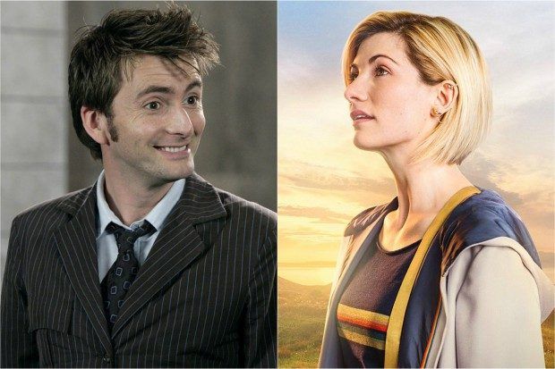 David Tennant und Jodie Whittaker in Doctor Who (BBC, HF)