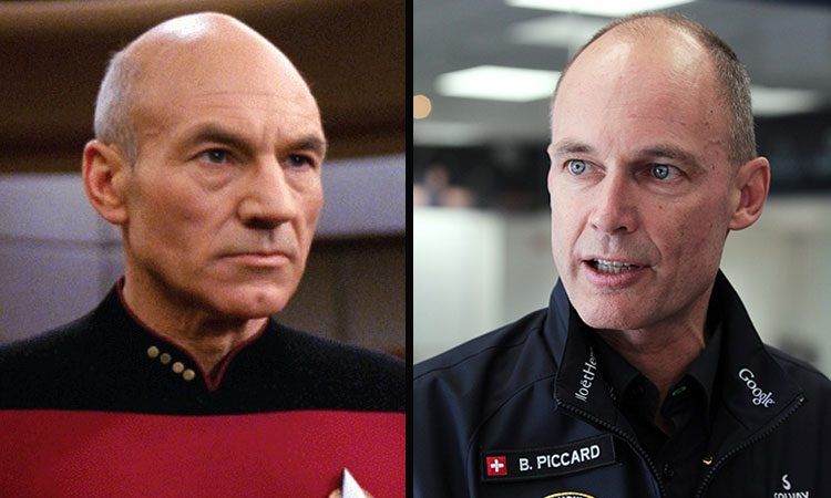 Es gibt eine echte historische Verbindung zwischen Star Treks Jean-Luc Picard und dem Captain Piccard, der gerade einen rekordbrechenden Solarflug absolviert hat completed