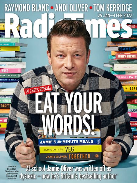 Jamie Oliver auf dem TV-Cover
